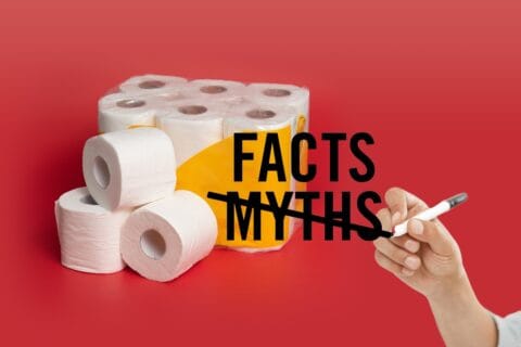 Debunking septic tank myths about toilet paper.